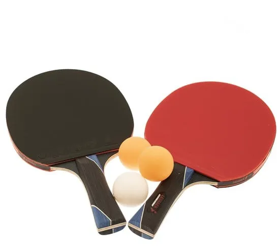 Nordic Games Bordtennis bat PRO 2 bat og 3 bolde